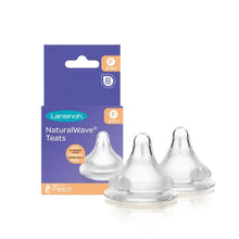 Load image into Gallery viewer, Lansinoh Natural Wave Teats 6m+ Fast Flow
