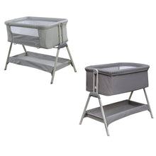 Load image into Gallery viewer, KV Snoozie Bedside Crib Grey
