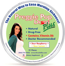 Load image into Gallery viewer, Preggie Pop Drops - 21 Drops - Morning Sickness Relief during pregnancy

