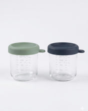 Load image into Gallery viewer, beaba conservation jar glass set of 2 250ml
