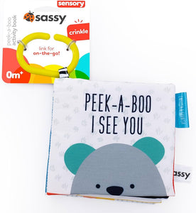Sassy Peek-a-Boo Activity Book
