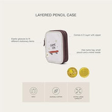 Load image into Gallery viewer, Citron Multi-Layered Pencil Case Stormy Unicorn
