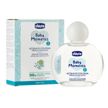 Load image into Gallery viewer, Chicco Baby Moments Eau de Cologne, 100 ML (0m+)

