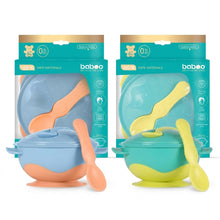 Load image into Gallery viewer, Baboo Bowl with Suction Base, Cover and Spoon 6m+
