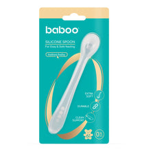 Load image into Gallery viewer, Baboo Silicone Spoon 6m+
