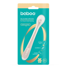 Load image into Gallery viewer, Baboo Silicone Spoon 6m+
