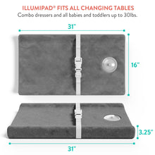 Load image into Gallery viewer, Prince Lionheart Illuminati Changing Pad+Cover
