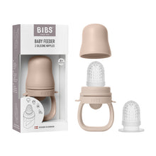 Load image into Gallery viewer, Bibs Baby Feeder with 2 silicone Nipples comparable with freezer

