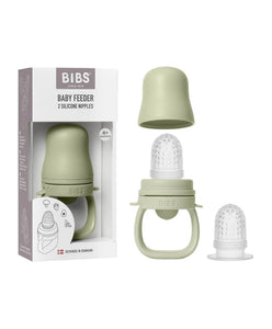 Bibs Baby Feeder with 2 silicone Nipples comparable with freezer