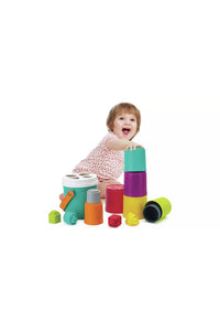 Infantino 3 in 1 Stack,Sort,Spin Activity Set 6m+