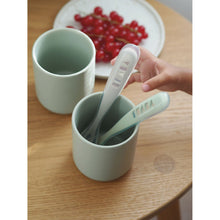 Load image into Gallery viewer, Beaba 1st Stage Silicone Spoon &amp; Case 2 Pack
