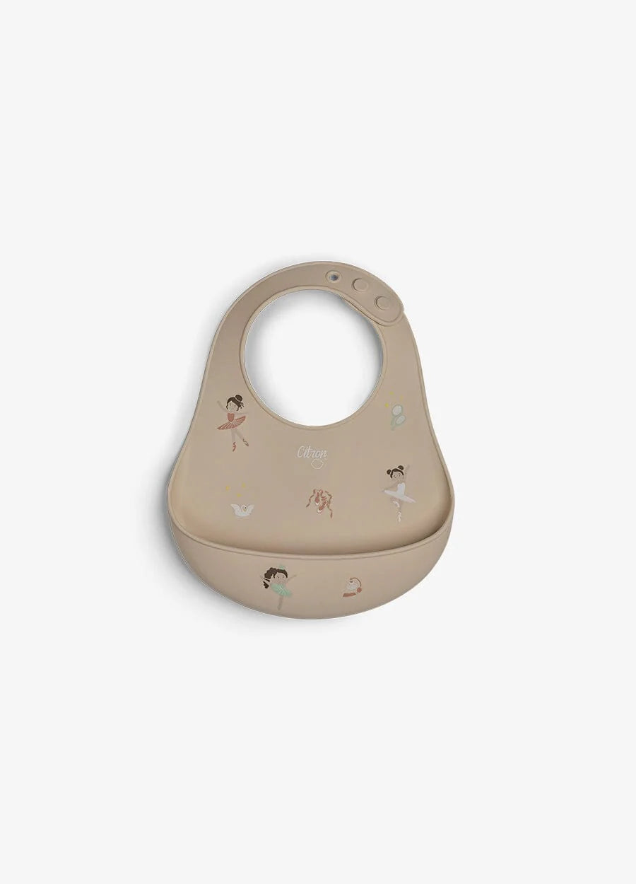 Citron Silicone Bib
