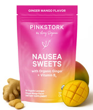 Load image into Gallery viewer, Pink Stork Morning Sickness Sweets - Mango Ginger
