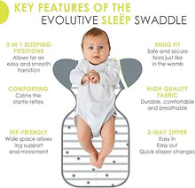 Load image into Gallery viewer, bbluv Sleep convertible 3in1 swaddle
