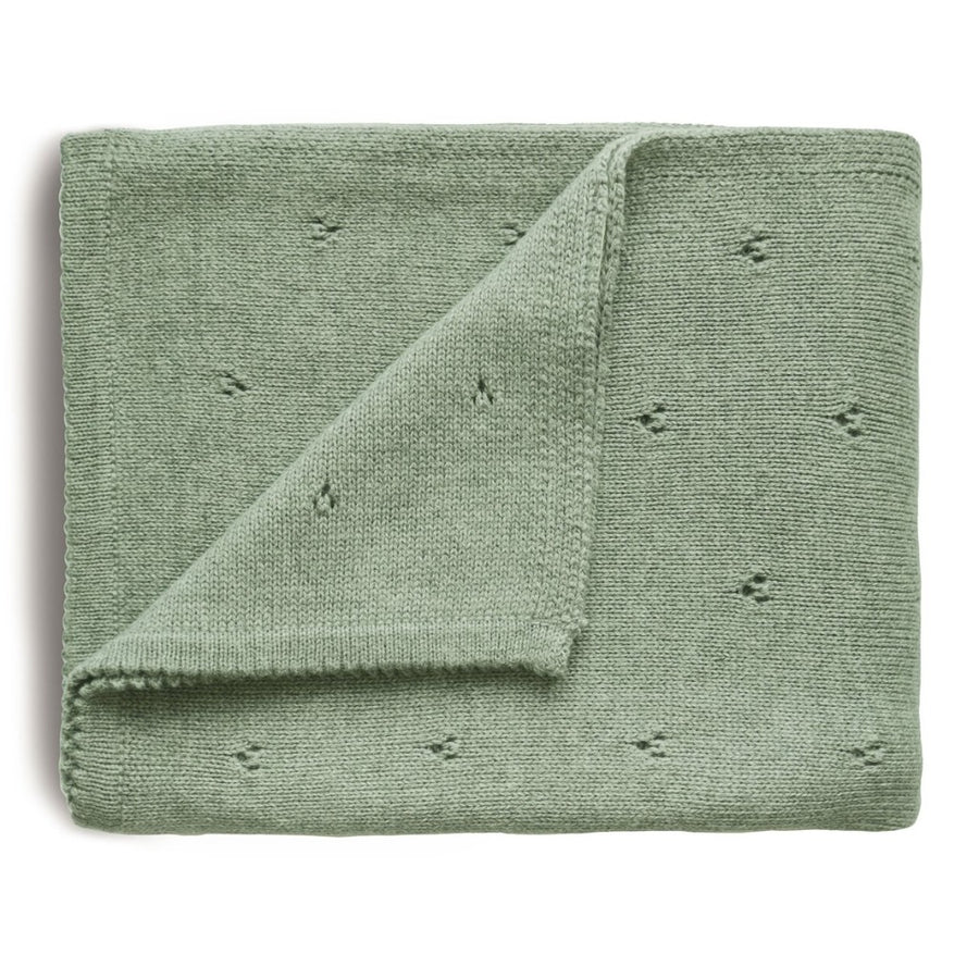 Crochet Blanket perforated