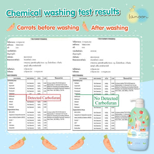 LAMOON VEGETABLE & FRUIT WASH 450ML