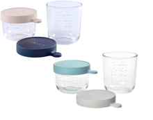 Load image into Gallery viewer, beaba conservation jar glass set of 2 250ml

