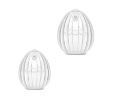 Load image into Gallery viewer, Shell wearable silicone Breast Pump Single
