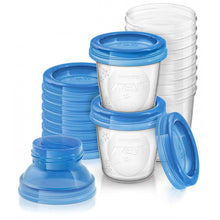 Load image into Gallery viewer, PHILIPS AVENT BREAST MILK STORAGE CUPS 180ML
