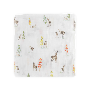 Little Unicorn Cotton Muslin Swaddle 3 Pack - Oh Deer