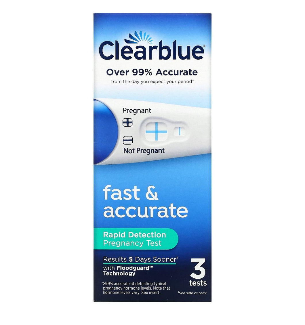 Clearblue Triple Assurance Pregnancy Test Kit, Home Pregnancy Tests