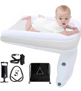 Inflatable Airplane Bed for Kids, Flyaway Plane Bed
