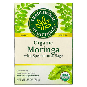 Tea Moringa with Supermint Sage, 16 pcs