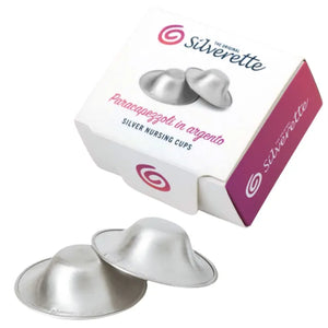 SILVERETTE The Original Silver Nursing Cups, Silverettes Metal Nipple