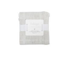 Load image into Gallery viewer, lulujo Baby Cellular Baby Blanket
