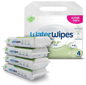 WaterWipes Plastic-Free Textured Cleaning Wipes for Toddlers & kids ( 2 years + ) 4 pack
