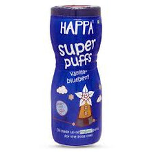 Load image into Gallery viewer, Happa Organic Multigrain Melts Super Puffs (Healthy Organic Snack)
