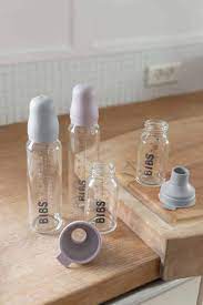 Baby Glass Bottle Complete Set 225ml