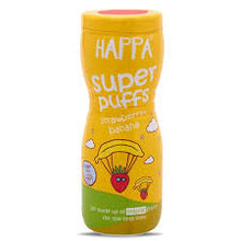 Load image into Gallery viewer, Happa Organic Multigrain Melts Super Puffs (Healthy Organic Snack)
