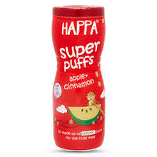 Load image into Gallery viewer, Happa Organic Multigrain Melts Super Puffs (Healthy Organic Snack)
