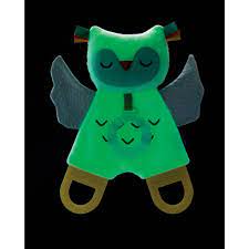 Infantino Glow-in-The Dark Cuddly Teether - Owl Soft