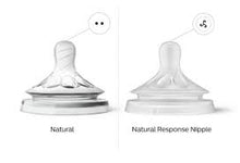 Load image into Gallery viewer, Philips AVENT Natural Response Baby Bottle Nipples All sizes 2 pcs
