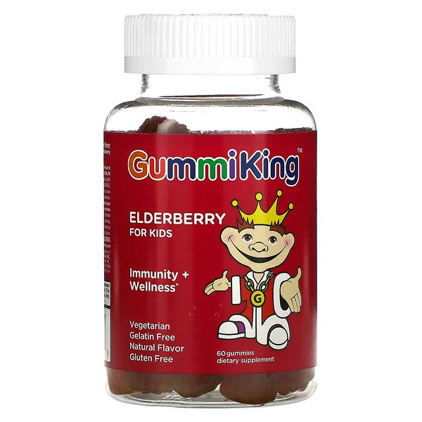 GummiKing Elderberry for Kids, Immunity and Wellness