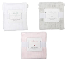 Load image into Gallery viewer, lulujo Baby Cellular Baby Blanket
