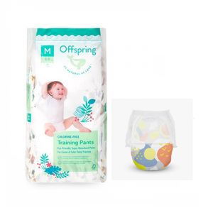 Offspring Training Diapers M Size -(Pants) 1 Pack (42pcs) 6-11kg