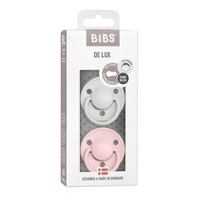 Load image into Gallery viewer, BIBS Pacifier De Lux 2 Pack Silicone Onesize
