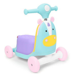 Skip Hop 3-in-1 Baby Activity Push Walker to Toddler Scooter
