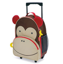 Load image into Gallery viewer, Skip Hop Zoo Kids Rolling Luggage
