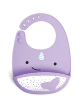 Load image into Gallery viewer, Skip Hop Zoo Fold &amp; Go Silicone Bib
