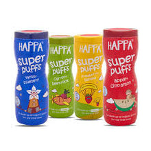 Load image into Gallery viewer, Happa Organic Multigrain Melts Super Puffs (Healthy Organic Snack)
