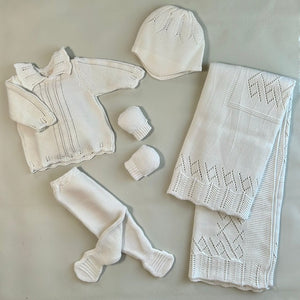 Milarda NewBorn Set 0-3 mons (White)