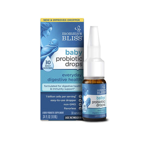 Mommy's Bliss Baby Probiotic Drops Everyday - Gas, Constipation, Colic Symptom Relief
