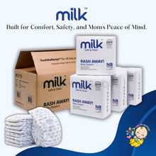 Load image into Gallery viewer, Milk Baby Diapers NB Flexi Tape (0-5kg) 22 diapers
