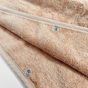PONCHO Bath- SAND (100% Organic Cotton)
