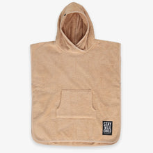 Load image into Gallery viewer, PONCHO Bath- SAND (100% Organic Cotton)
