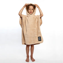 Load image into Gallery viewer, PONCHO Bath- SAND (100% Organic Cotton)
